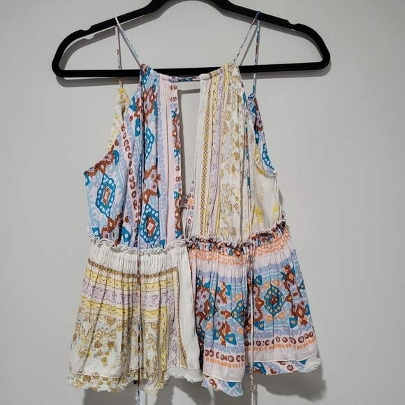Free People Bellini Patchwork Top Size XS - Picture 12 of 12